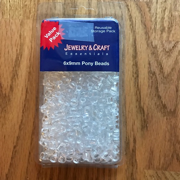 NWT Set of 2 Pony Beads (720 Each) & Beaded Fringe - Picture 4 of 14